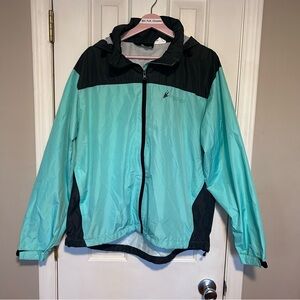 Frogg Toggs Xtreme Lite River Toadz Mint Green Hooded Jacket | Ladies Size XL